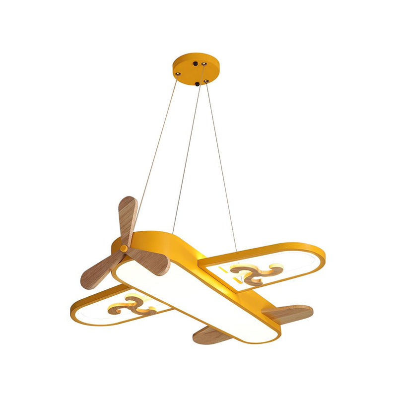 LED vliegtuig kinderkamer kroonluchter - SkyFlyer