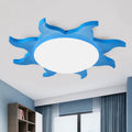 Kinderkamer plafondlamp - zonvormige LED-verlichting