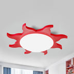 Kinderkamer plafondlamp - zonvormige LED-verlichting
