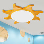 Kinderkamer plafondlamp - zonvormige LED-verlichting