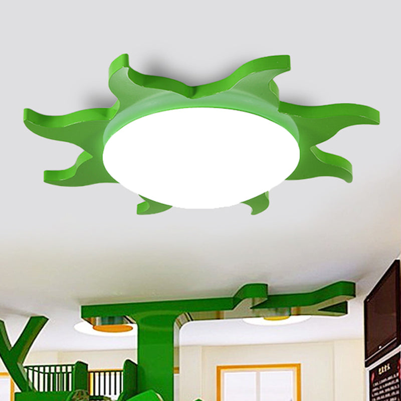 Kinderkamer plafondlamp - zonvormige LED-verlichting