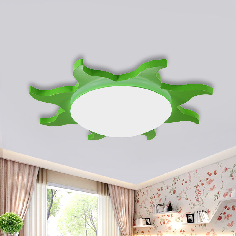 Kinderkamer plafondlamp - zonvormige LED-verlichting