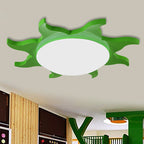 Kinderkamer plafondlamp - zonvormige LED-verlichting