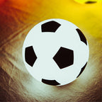 Kreatieve voetbal siliconen LED nachttafel lamp met USB-oplading