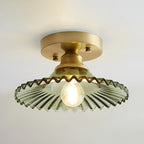 Industriële metalen plafondlamp