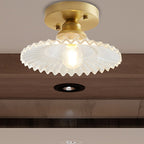 Industriële metalen plafondlamp