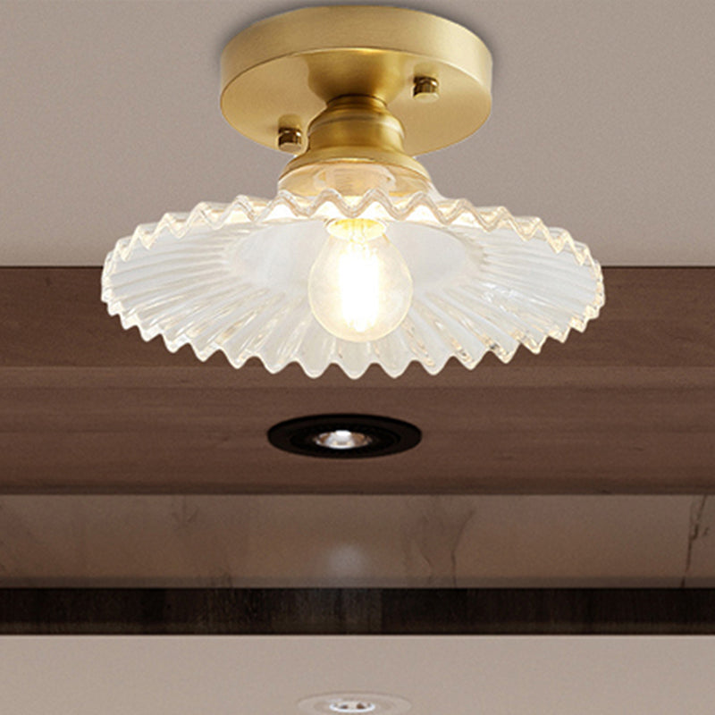 Industriële metalen plafondlamp