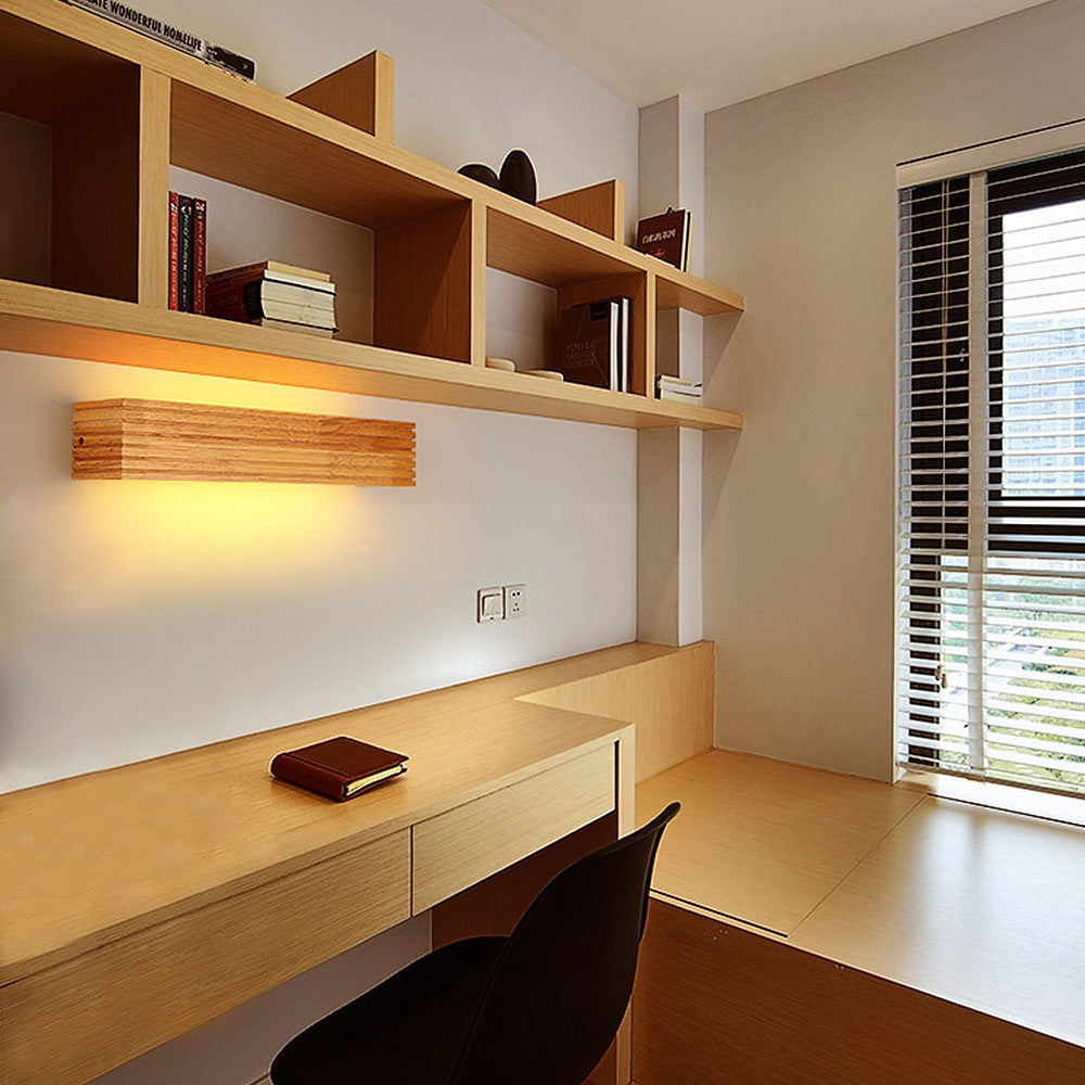 Avosian | Houten Wandlampen voor Badkamerspiegels – Stijlvolle Functionele Verlichting voor Hu decoration & Make-up Verlichting