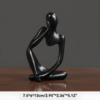 Abstract Thinker Beeldhouwwerk Woondecoratie