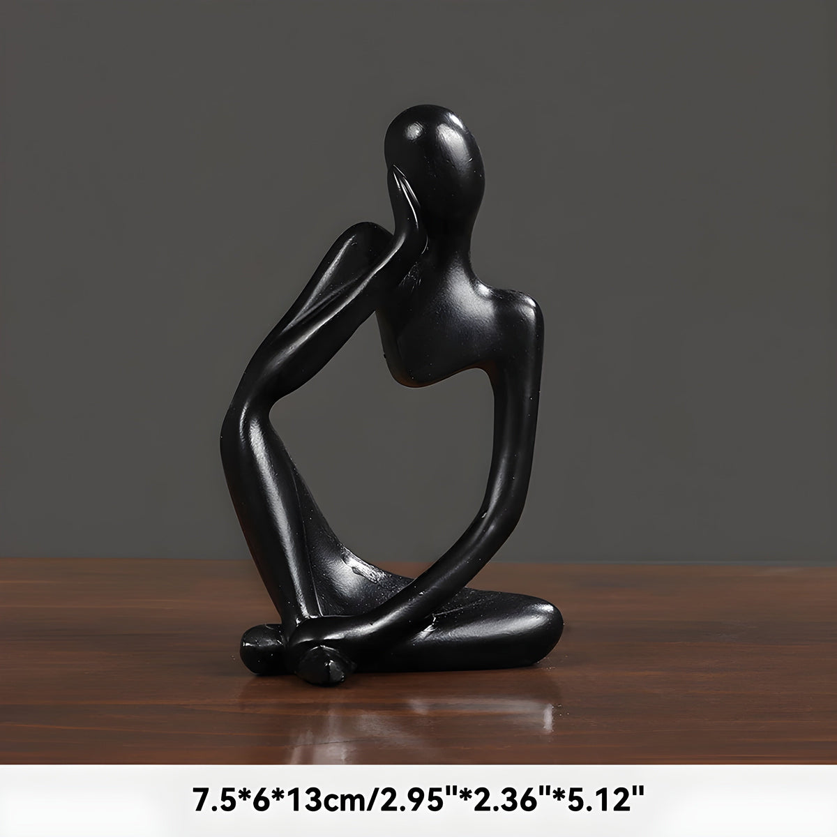 Abstract Thinker Beeldhouwwerk Woondecoratie