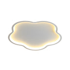 Noordse plafondlamp in pentagramontwerp - Aluminium plafondlamp voor de slaapkamer