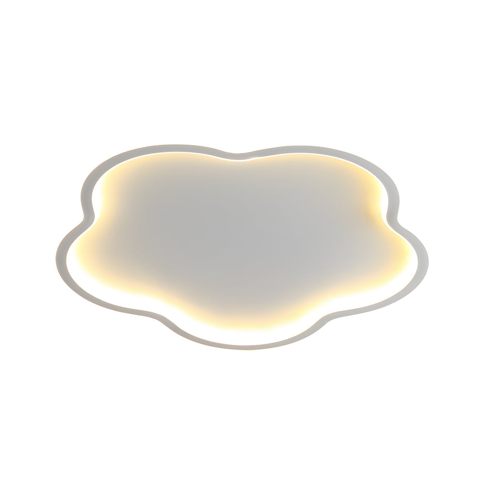 Noordse plafondlamp in pentagramontwerp - Aluminium plafondlamp voor de slaapkamer