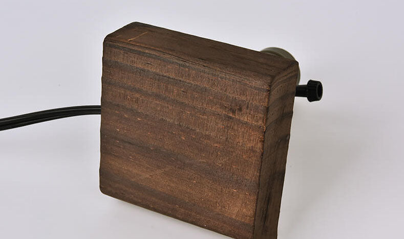 Vintage industrieel ijzeren gloeilamp 1-lamps tafel lamp