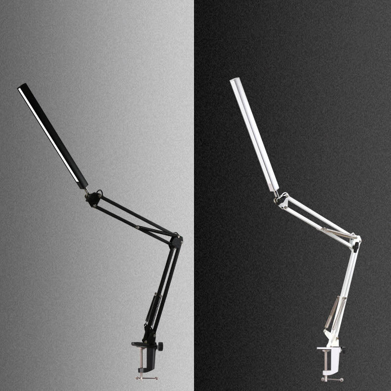 LED opvouwbare lange arm clip oogbescherming USB lees bureau lamp