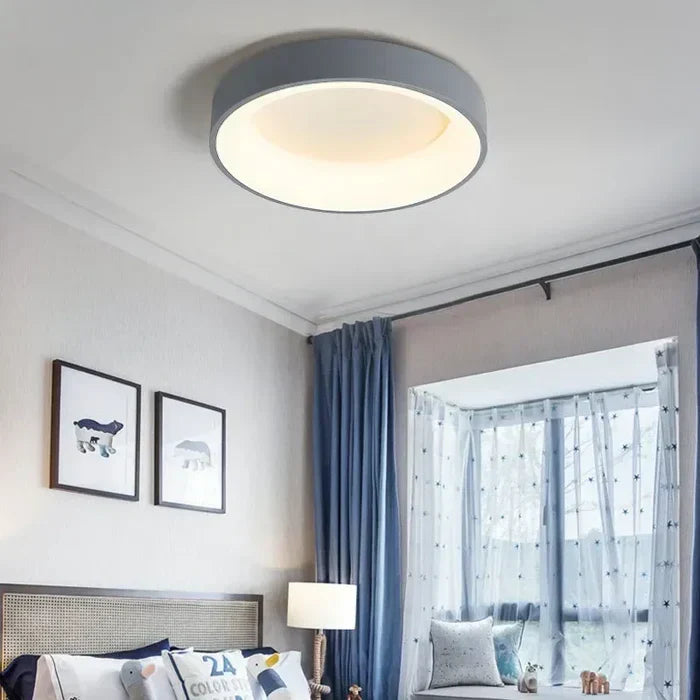 Scandinavische Ronde LED Plafondlampen - NordicGlow