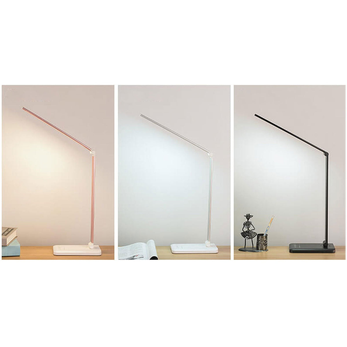 Nordic Creative Vouwbare Touch Dimbare LED Bureau Lamp