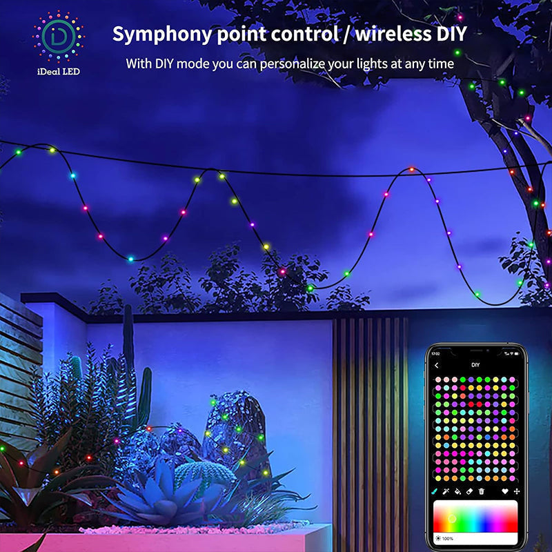 Wi-Fi Bluetooth Slimme Led voor Buiten