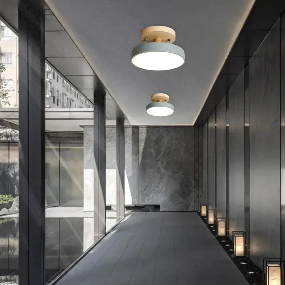 Compact moderne LED plafondlamp
