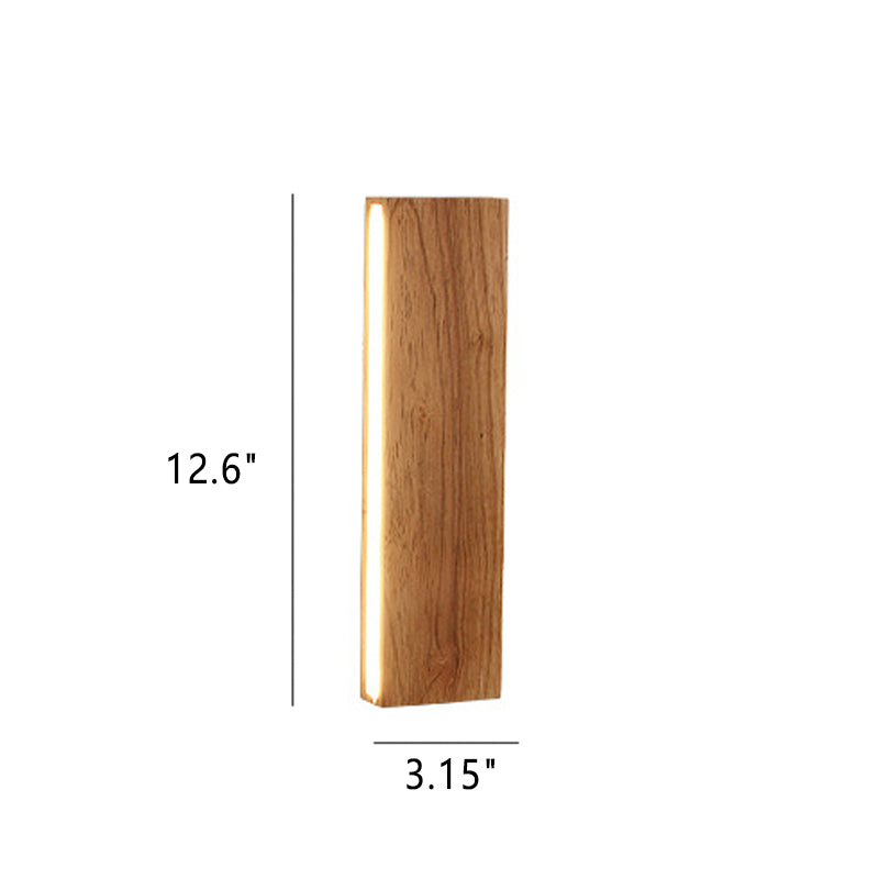 OakBeam | Minimalistische Massief Houten LED Wandlamp