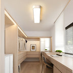 Rechthoekige plafondlamp - Duidelijke lijnen & modern design | Perfect voor woonkamer en eetruimte