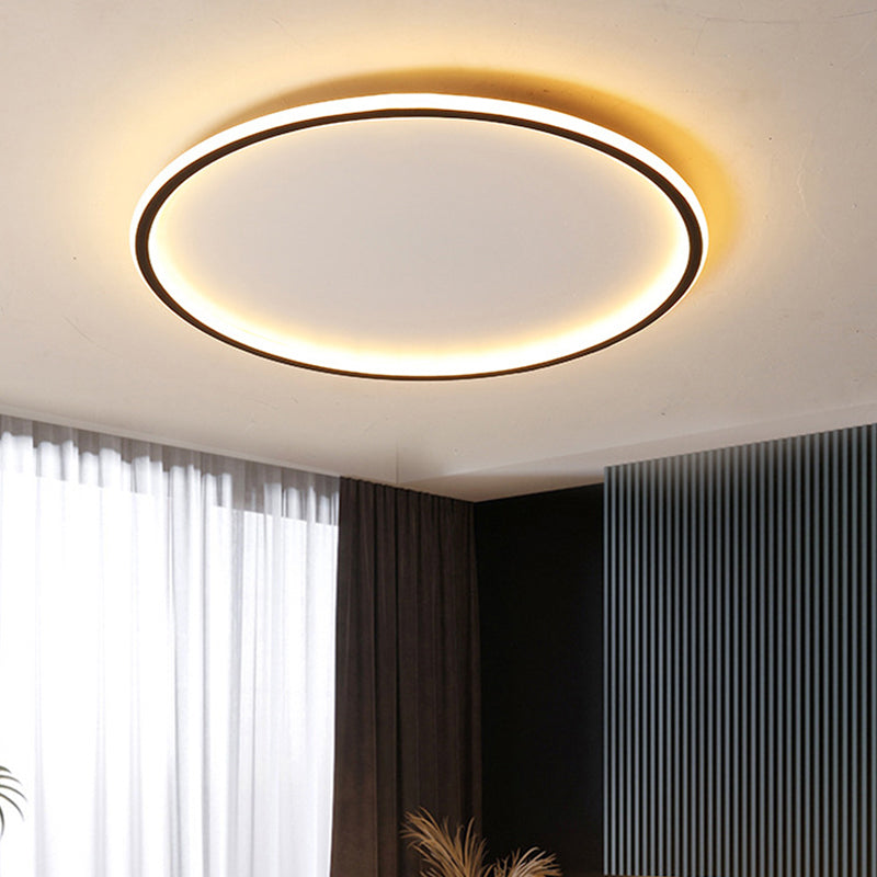 Moderne Scandinavische LED-Plafondlamp met Afstandsbediening - DimmaAvosiane en energie-efficiënt