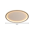 Moderne Scandinavische LED-Plafondlamp met Afstandsbediening - DimmaAvosiane en energie-efficiënt