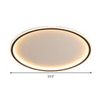 Moderne Scandinavische LED-Plafondlamp met Afstandsbediening - DimmaAvosiane en energie-efficiënt