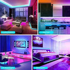 33Ft LED stripverlichting met IR 44-toetsen afstandsbediening