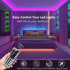 33Ft LED stripverlichting met IR 44-toetsen afstandsbediening