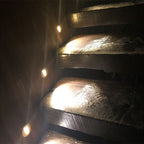 LED-looplichten, traplichten, aluminium inbouwhoekverlichting, traplichten, vierkante wandlichten, ronde wandlichten, ganglichten