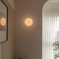 Stijlvolle glazen wandlamp