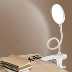 Eenvoudige LED Clip Bureau Lamp Oplaadbaar Oogbescherming Nachtlamp
