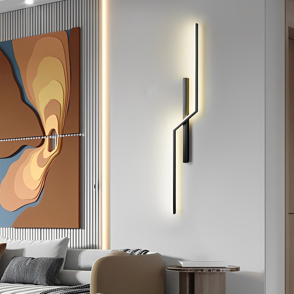 Lines Kreativ LED Modern Minimalistische Wandlamp Decoratieve Wandverlichting Verlichting