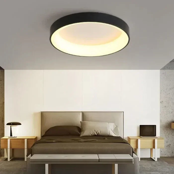 Scandinavische Ronde LED Plafondlampen - NordicGlow