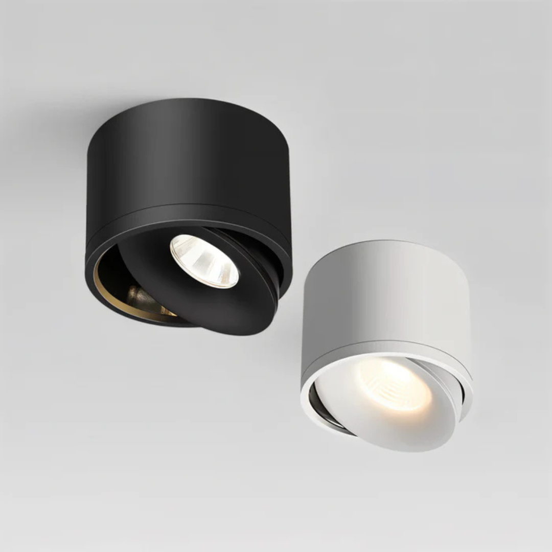Minimalistische LED plafondlamp | 360° draaibaar ontwerp