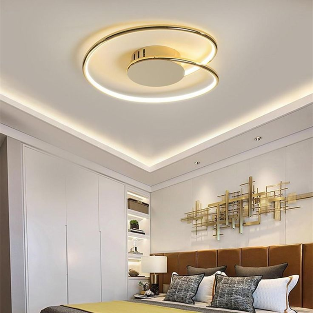 Luxus LED plafondlamp voor de slaapkamer