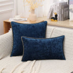 Zachte Chenille Velours Sierkussenhoes