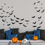 3D Vleermuis LED Wanddecoratie — Maak uw huis tot het engste Halloween-podium met levensechte vliegillusies!