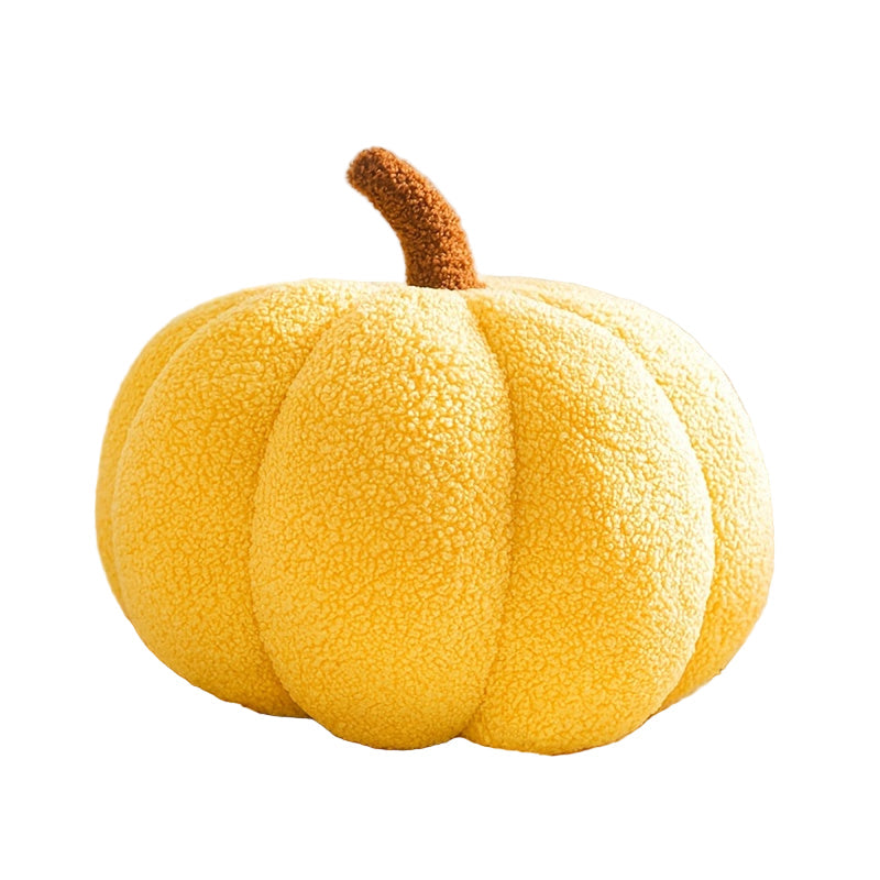 Decoratieve Kussen Warm Pompoen Gemaakt van Zachte Pluche