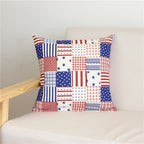 decoratieve patchwork kussenhoes Avosian