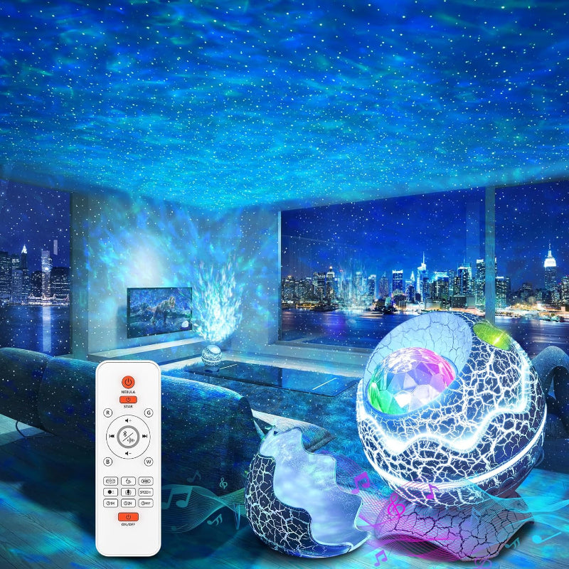 4 In 1 Sterren- en Galaxieprojector met Bluetooth-luidspreker