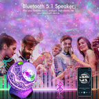 4 In 1 Sterren- en Galaxieprojector met Bluetooth-luidspreker