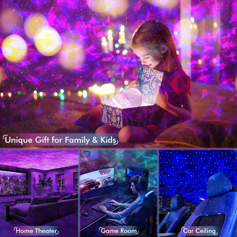 4 In 1 Sterren- en Galaxieprojector met Bluetooth-luidspreker