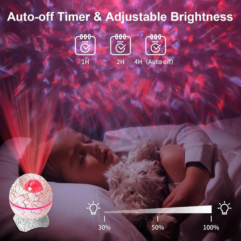 4 In 1 Sterren- en Galaxieprojector met Bluetooth-luidspreker