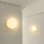 Stijlvolle glazen wandlamp