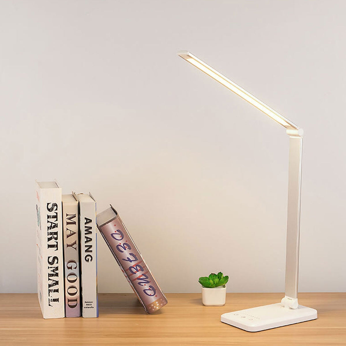 Nordic Creative Vouwbare Touch Dimbare LED Bureau Lamp