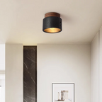 Plafondlamp met steenlook