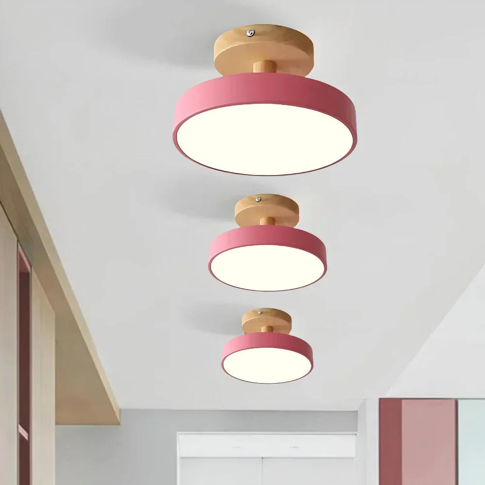 Compact moderne LED plafondlamp
