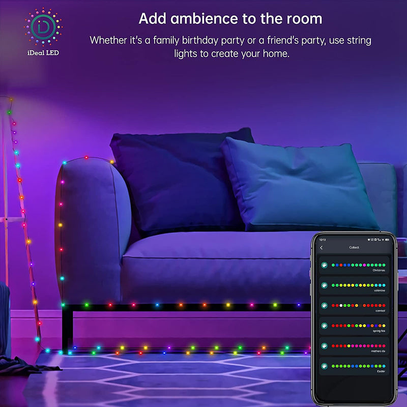 Wi-Fi Bluetooth Slimme Led voor Buiten