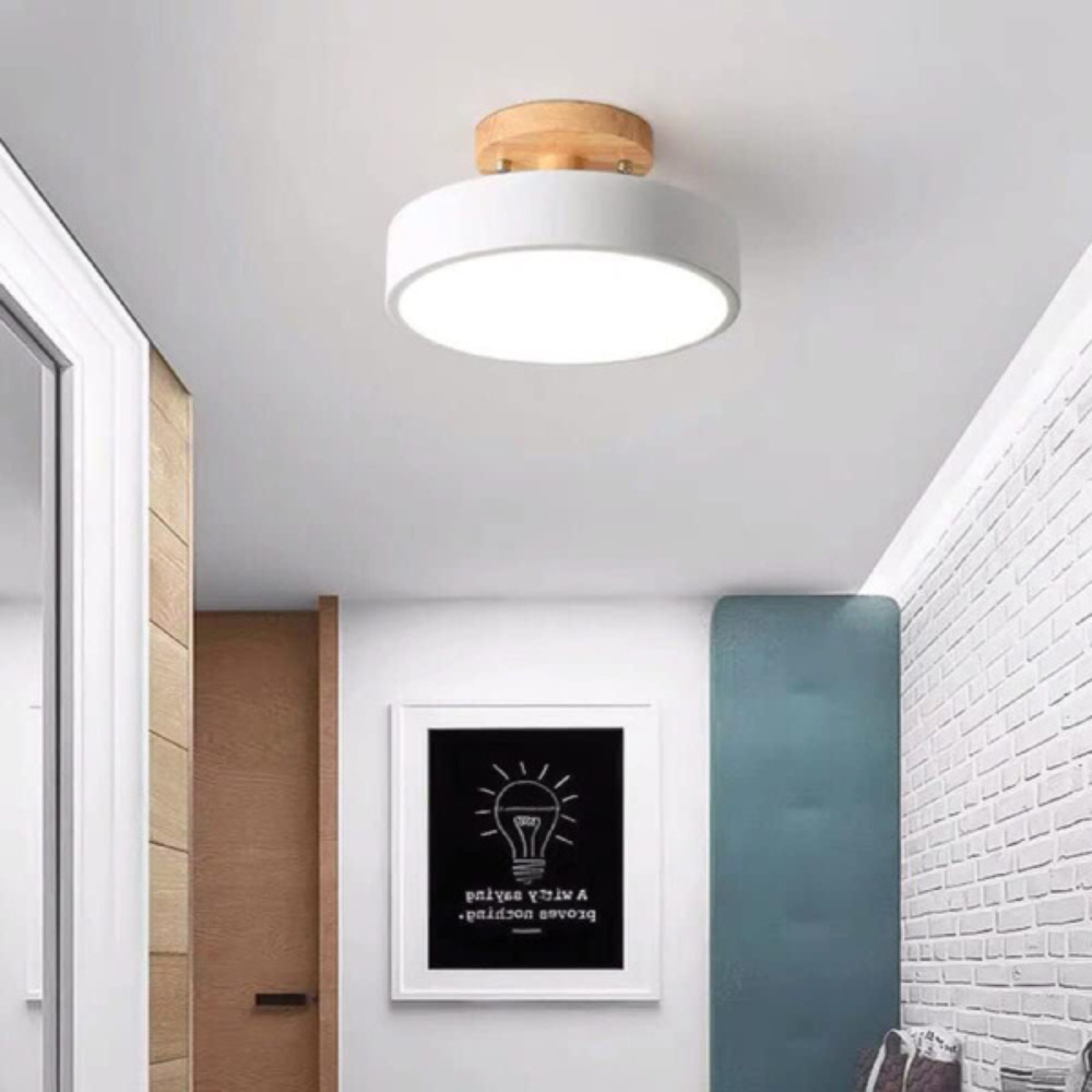 Compact moderne LED plafondlamp